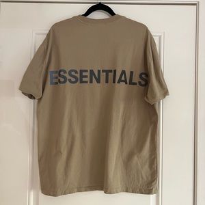Fear of God Essentials Khaki Tee